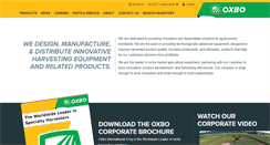 Desktop Screenshot of oxbocorp.com